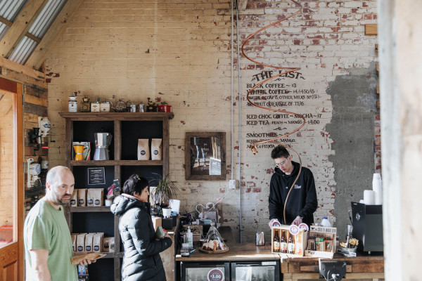 Barista and Customers