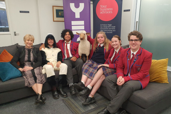 Students Sitting On a Couch 2