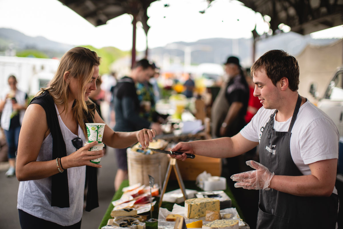 Whitestone Cheese At Farmers Market