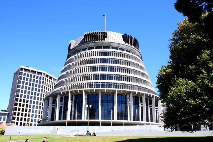 New Zealand Parliament Building  The Beehive 